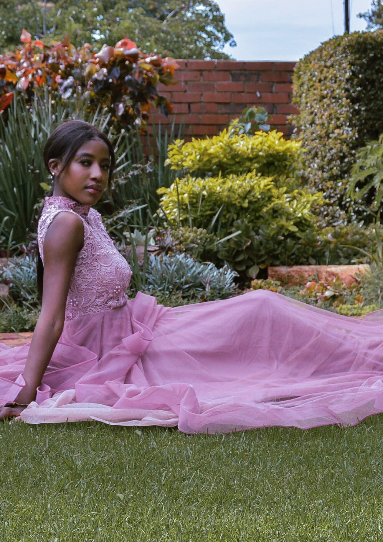 Coral Pink dress - Image 2