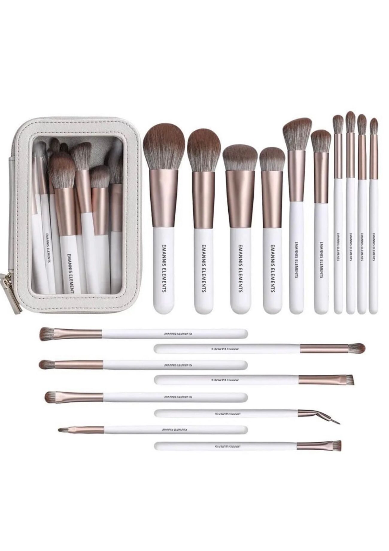 She’s So Vegan – 18-Piece Brush Set with Case