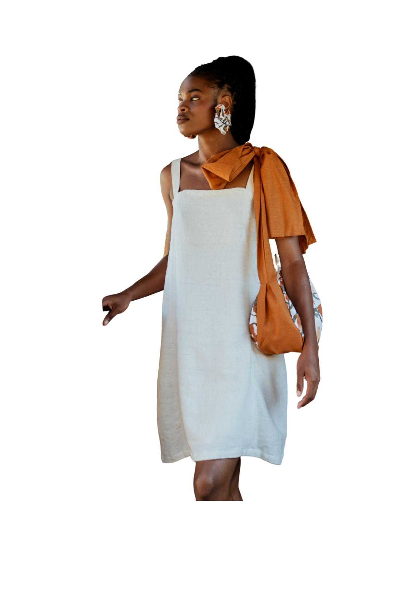 A-Line Mini-Dress Ethiopian Cotton