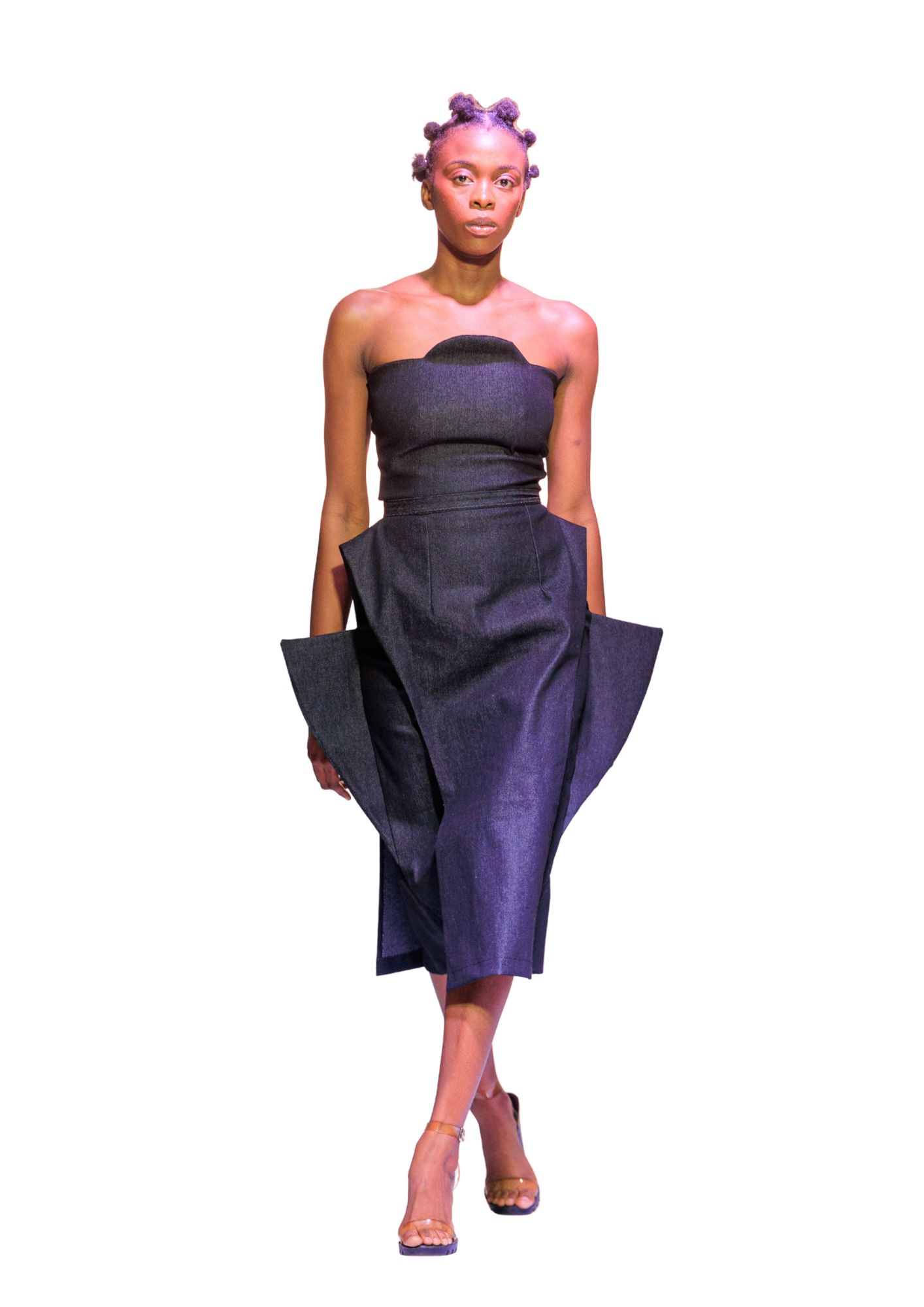 Denim Avante Garde Outfit